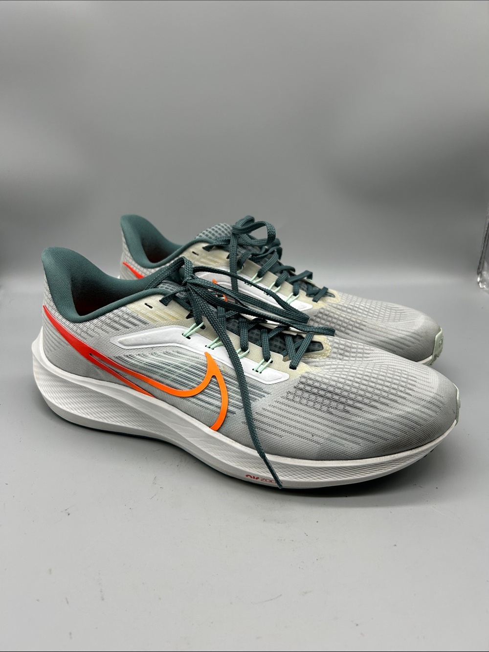 Nike Air Zoom Pegasus 39 ‘Pure Platinum Metallic Orange’ DH4071 003 Size 12